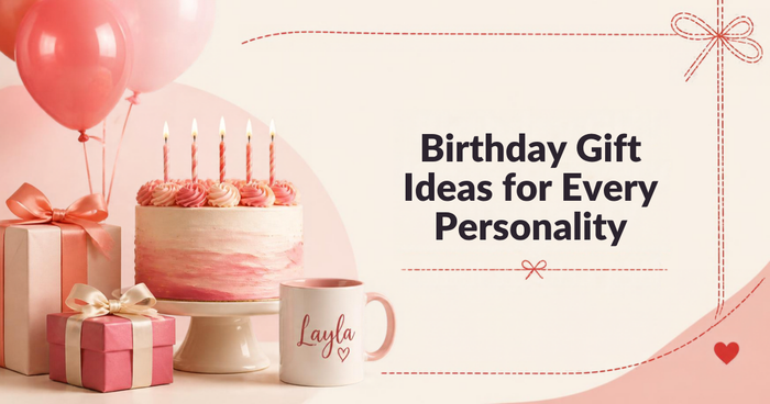 Birthday gift ideas for every personality: personalized birthday gifts in Egypt