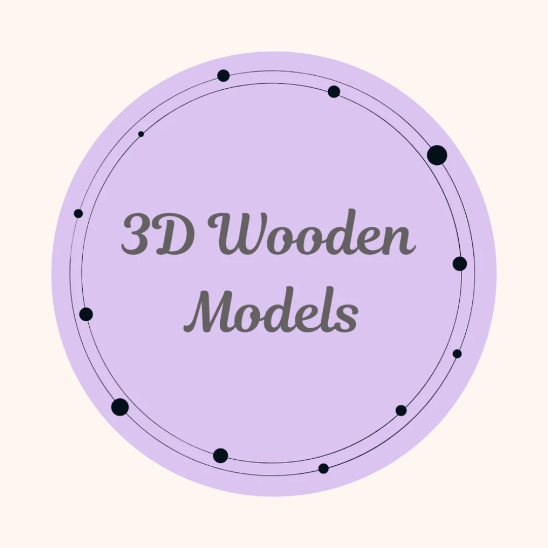 3D Wooden Models - Giftaty