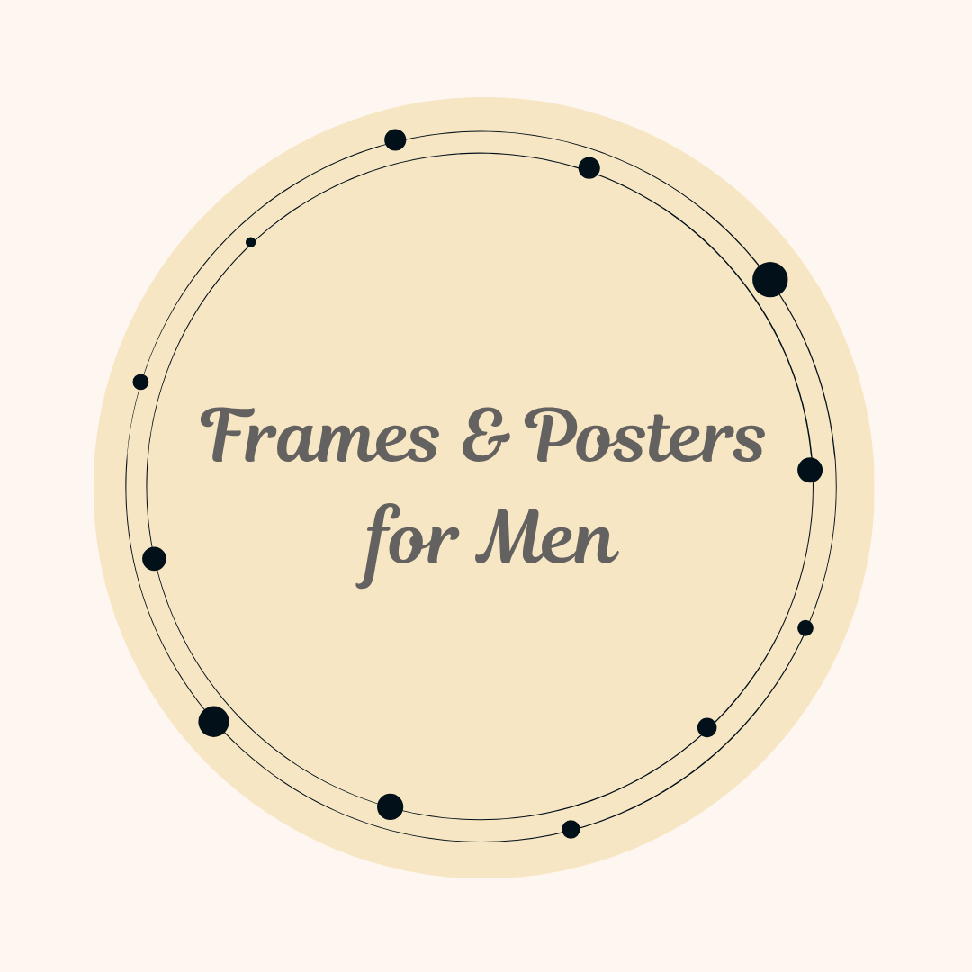 Frames & Posters for Men - Giftaty