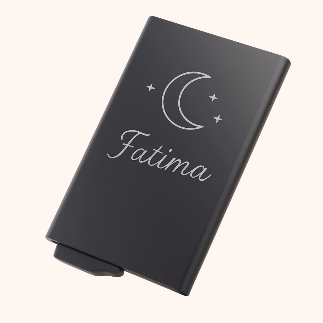 Giftaty Personalized Metal Card Holder