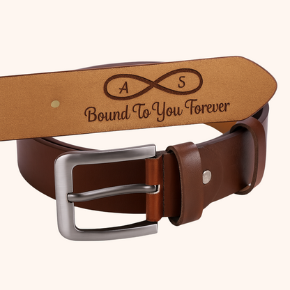 Giftaty Personalized Italian Leather Belt