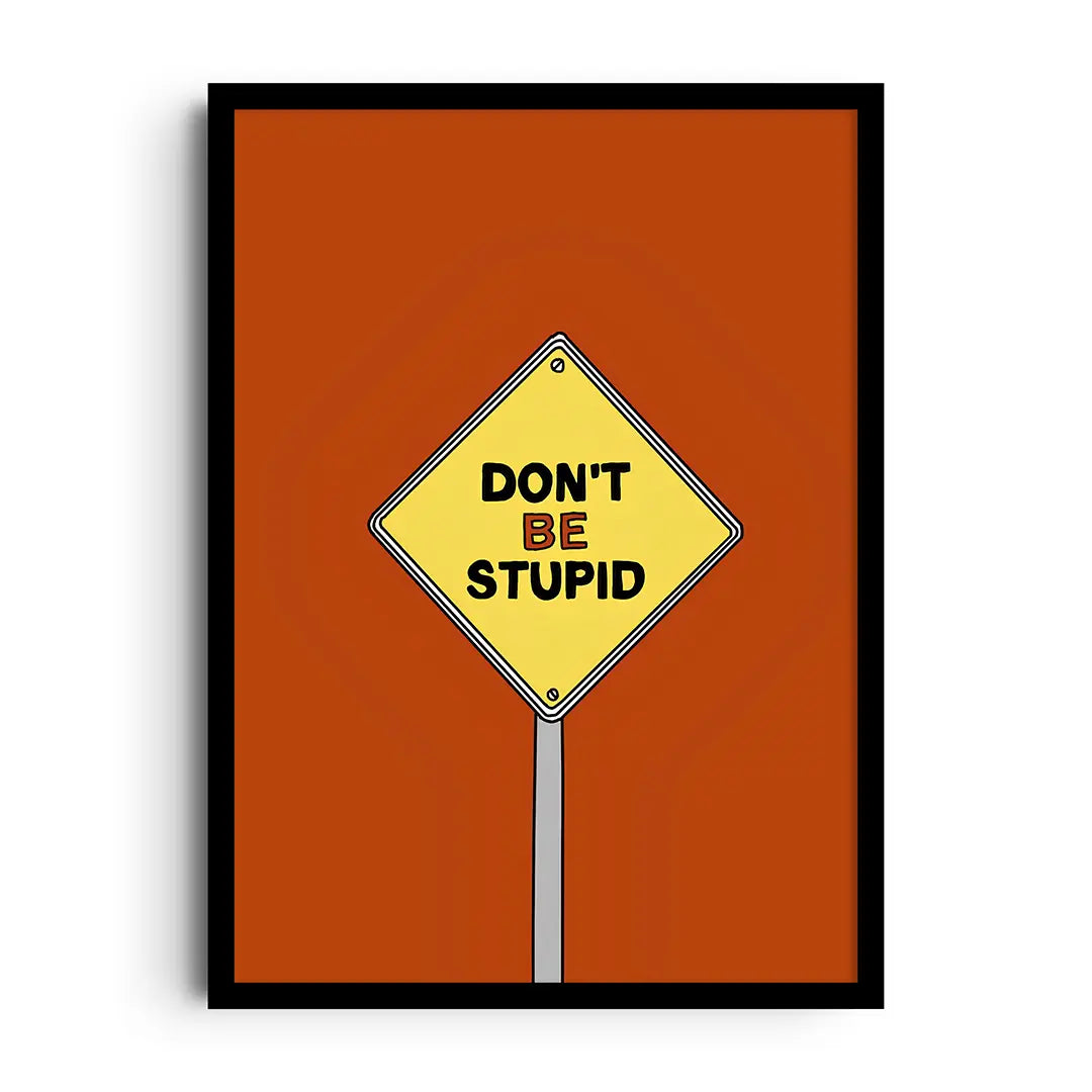 Giftaty Motivational Frames | Wall Art | Home Decor (DON’T BE, Motivational)