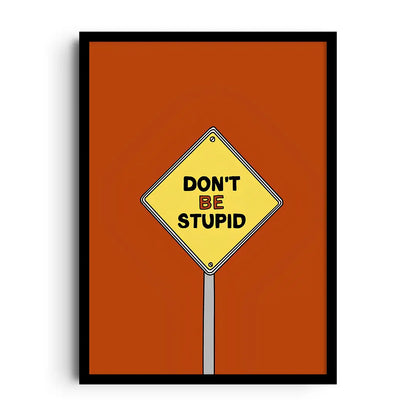 Giftaty Motivational Frames | Wall Art | Home Decor (DON’T BE, Motivational)
