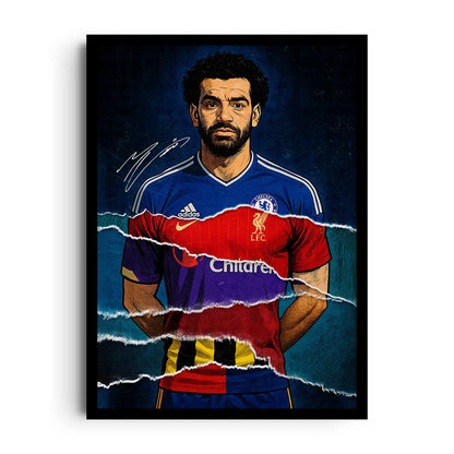 Giftaty Legends Frames | Wall Art | Home Decor (MO-SALAH, Legends)