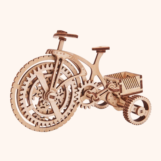 Giftaty Bicycle 3D Wooden Model – Personalized Hobby Gift