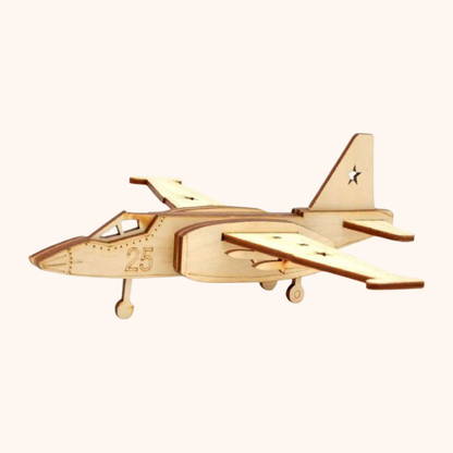 Giftaty Fighter Plane 3D Wooden Model – Unique Gifts for Him