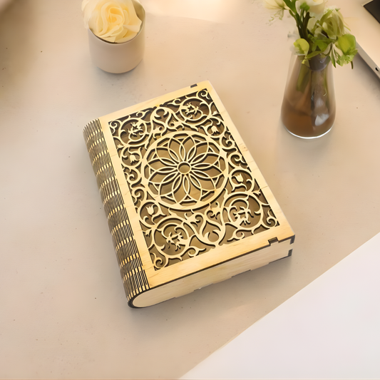 Giftaty Personalized Book Box with Living Hinge – Unique Keepsake Gift