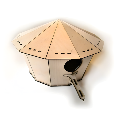 Giftaty Wooden Bird Nest Box – Unique Garden Gift