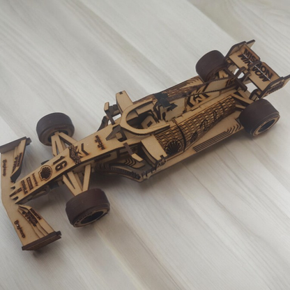Giftaty Ferrari SF1000 F1 3D Wooden Model – Personalized Racing Gift