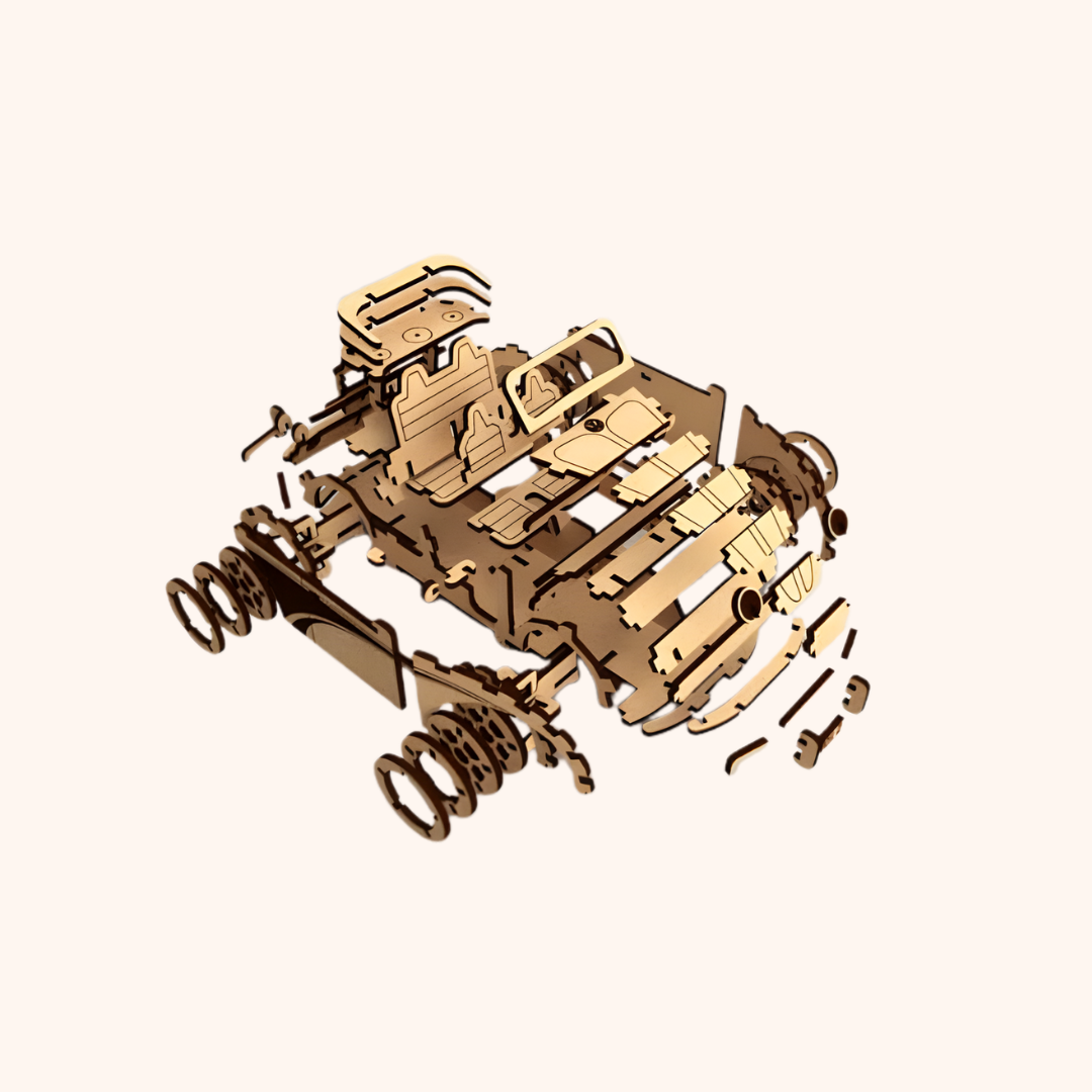 Giftaty Volkswagen Beetle Convertible 3D Wooden Model – Personalized Car Gift