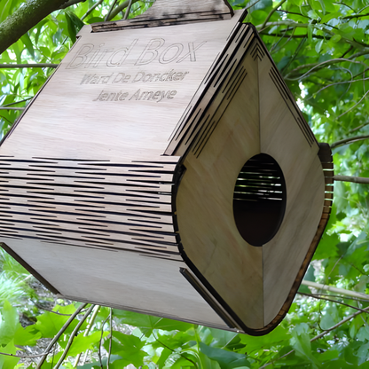 Giftaty Wooden Birdhouse Gift – Unique Garden Decor