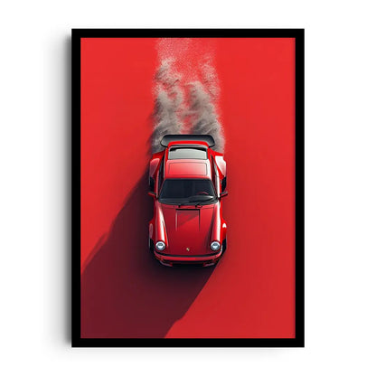 Giftaty Sports & Motion Frames | Wall Art | Home Decor (SCARLET MOTION, Sports & Motion)