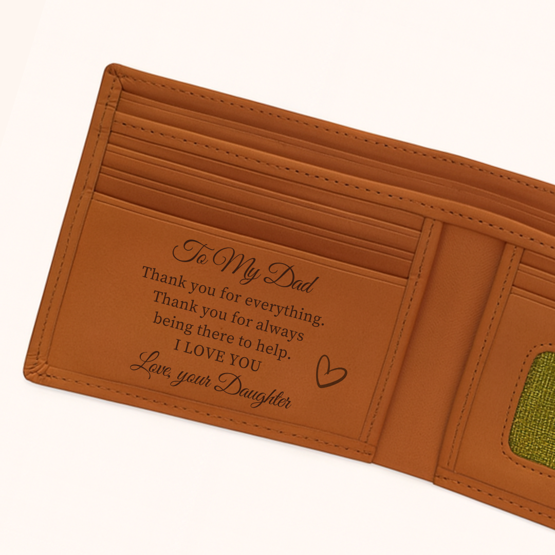 Giftaty 2 Items Personalized Gift Box – Bracelet, Wallet