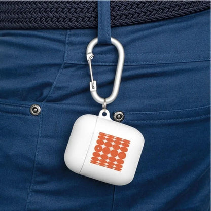 Customized AirPods case with an example name design