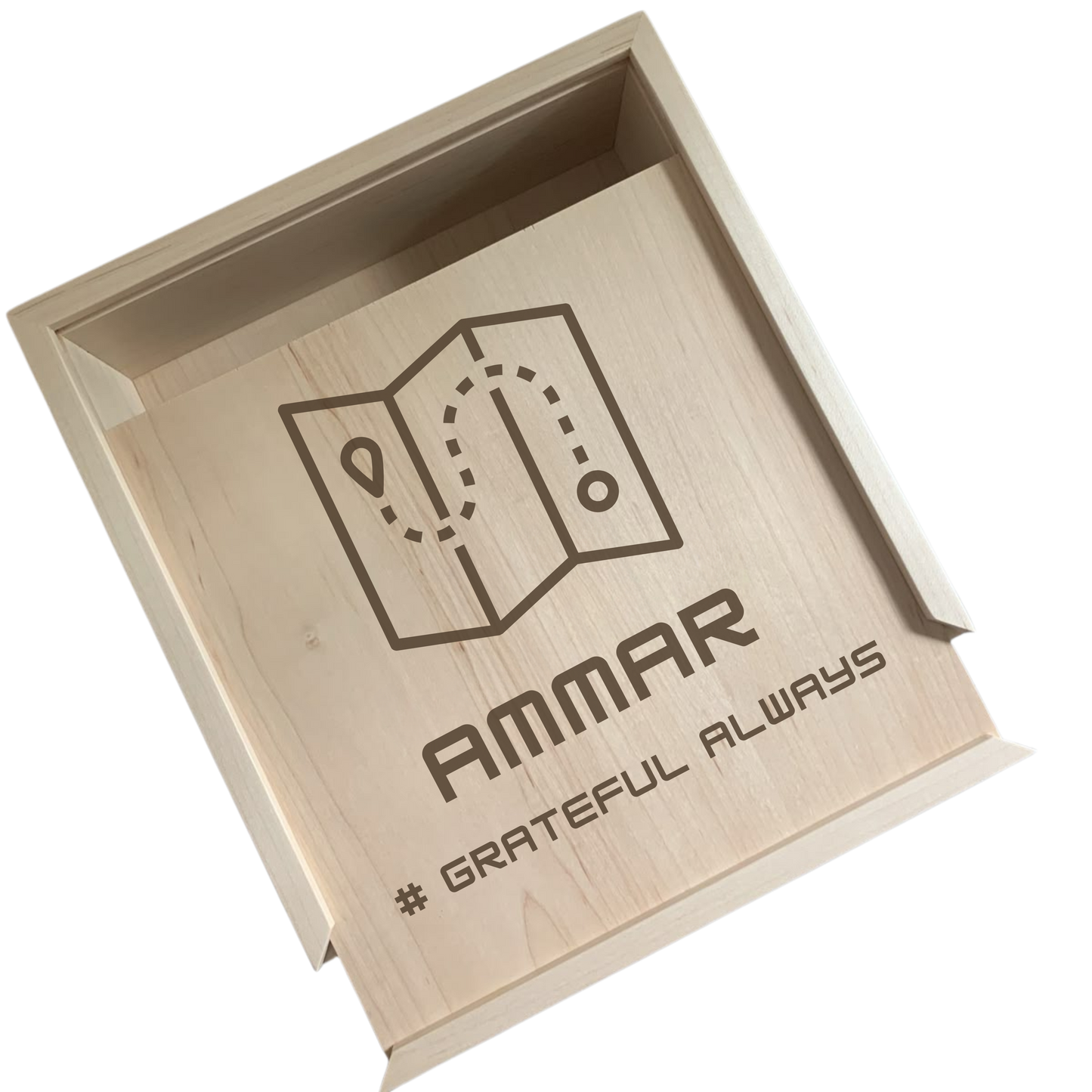 Giftaty Personalized Metal Card Holder