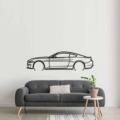 Custom Ford Mustang 5.0 Silhouette Gift | Personalized Wall Art - Giftaty