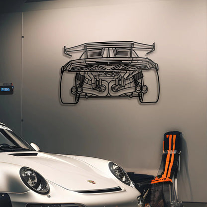 Custom Lamborghini Huracan STO Twin Turbo Silhouette Gift | Personalized Wall Art - Giftaty
