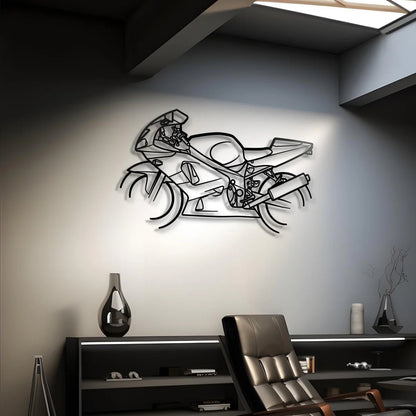 Custom Suzuki GSX-R 600 Silhouette Gift | Personalized Wall Art - Giftaty