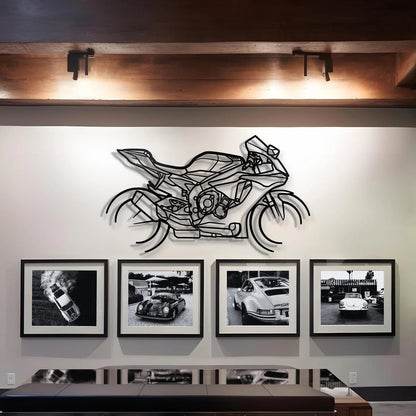Custom Yamaha YZF-R1 Silhouette Gift | Personalized Wall Art - Giftaty