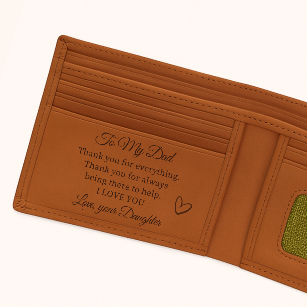 Giftaty 2 Items Personalized Gift Box – Bracelet, Wallet - Giftaty