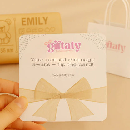 Giftaty 3 Items Personalized Gift Box – Belt, Bracelet, Key Ring - giftaty