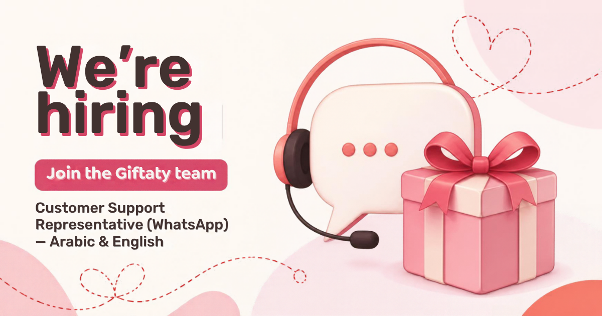 Giftaty careers: we're hiring a WhatsApp customer support representative