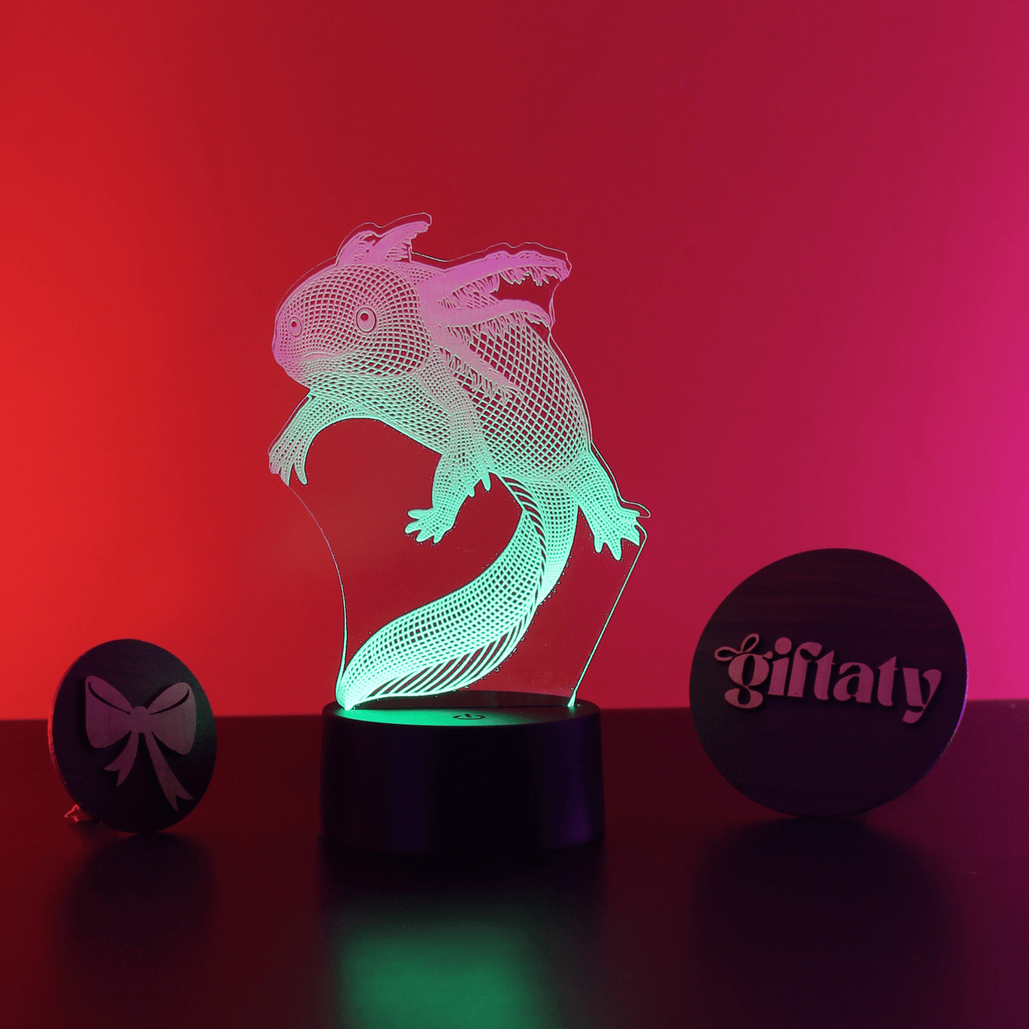 Giftaty Fish 3D LED Night Light – Acrylic Lamp Gift for Fish Lover - Giftaty