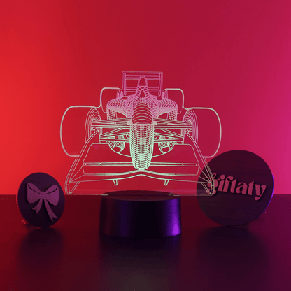 Giftaty Football Player & Ball 3D LED Night Light – Acrylic Lamp - Giftaty