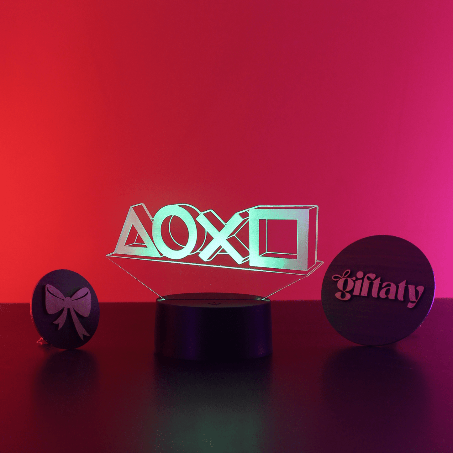 Giftaty Gaming 3D LED Night Light – Acrylic Lamp Gift for Gamers - Giftaty