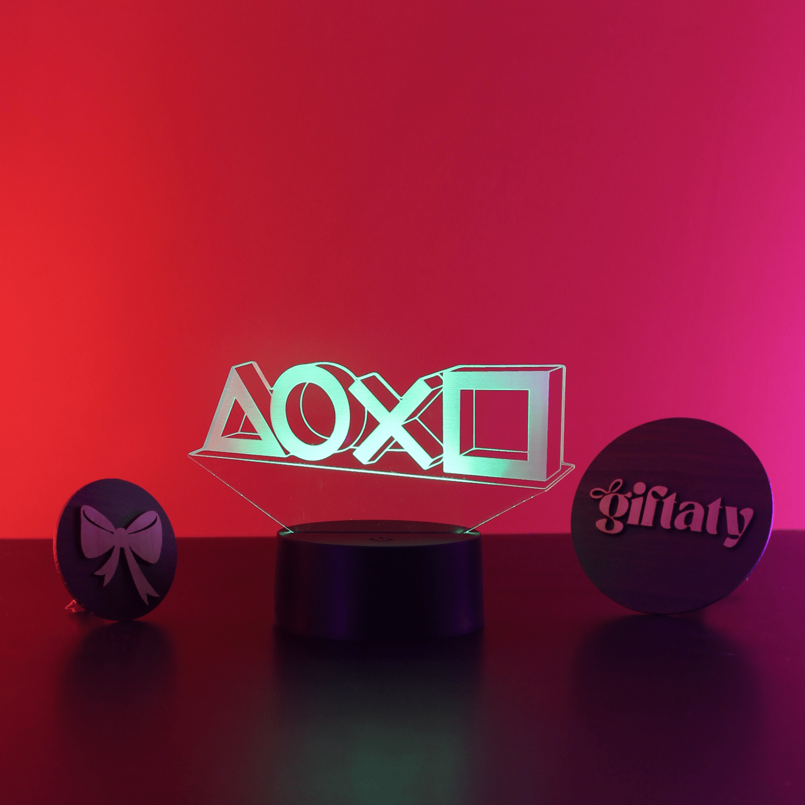 Giftaty Gaming 3D LED Night Light – Acrylic Lamp Gift for Gamers - Giftaty