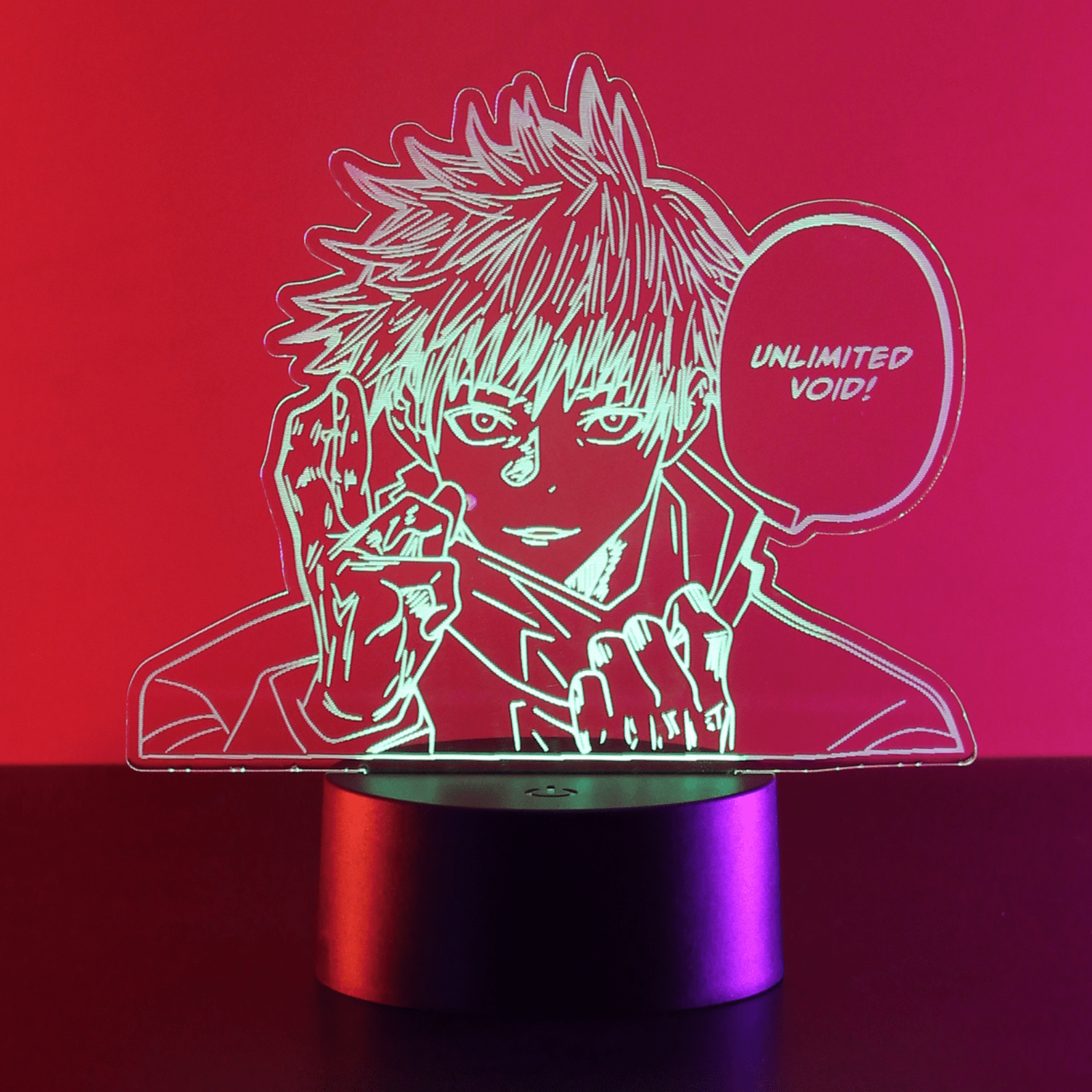 Giftaty Gojo Satoru Unlimited Void 3D Acrylic Night Light Gift - Giftaty