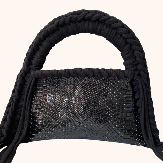 "Handmade cherry cola leather bag for women - premium genuine leather gift for her, unique birthday present, luxury leather purse, personalized Arabic design gift for special occasions"

