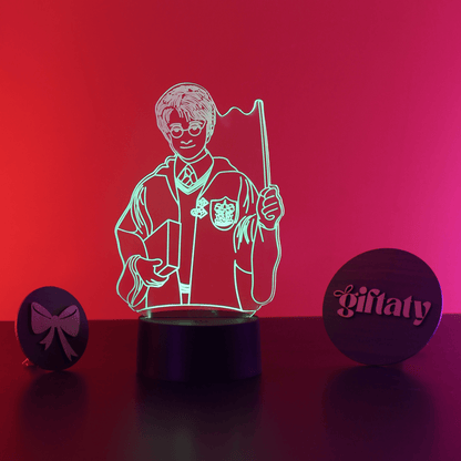 Giftaty Harry Potter 3D LED Night Light – Acrylic Lamp Fan Gift - Giftaty