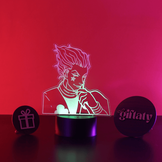 Giftaty Hisoka 3D Acrylic Night Light Gift - Giftaty