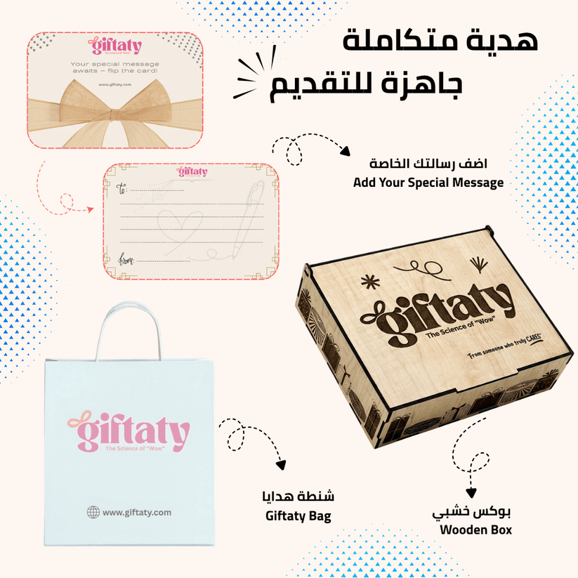 Giftaty personalized acrylic LED lamp gift with wooden box