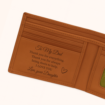 Giftaty Personalized Italian Leather Wallet - Giftaty