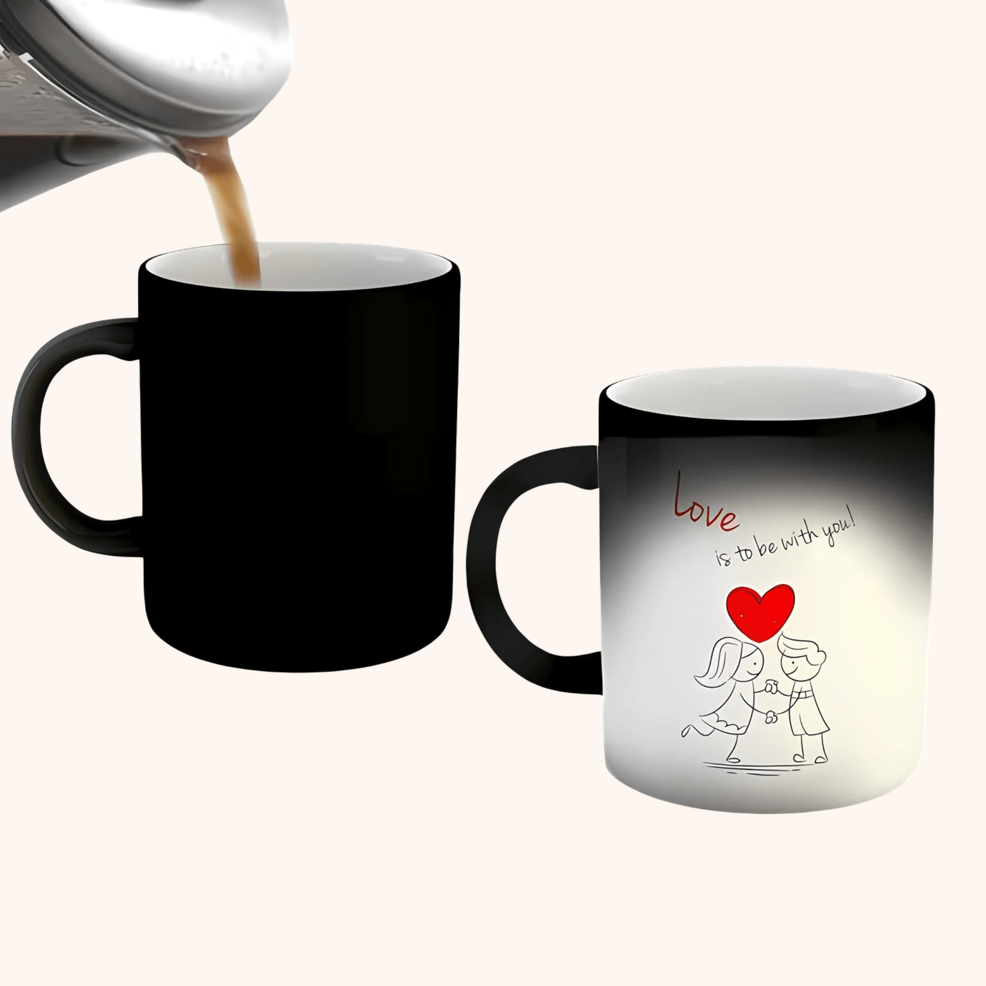 Giftaty Personalized Magic Mug – With Your Photo & Name - giftaty