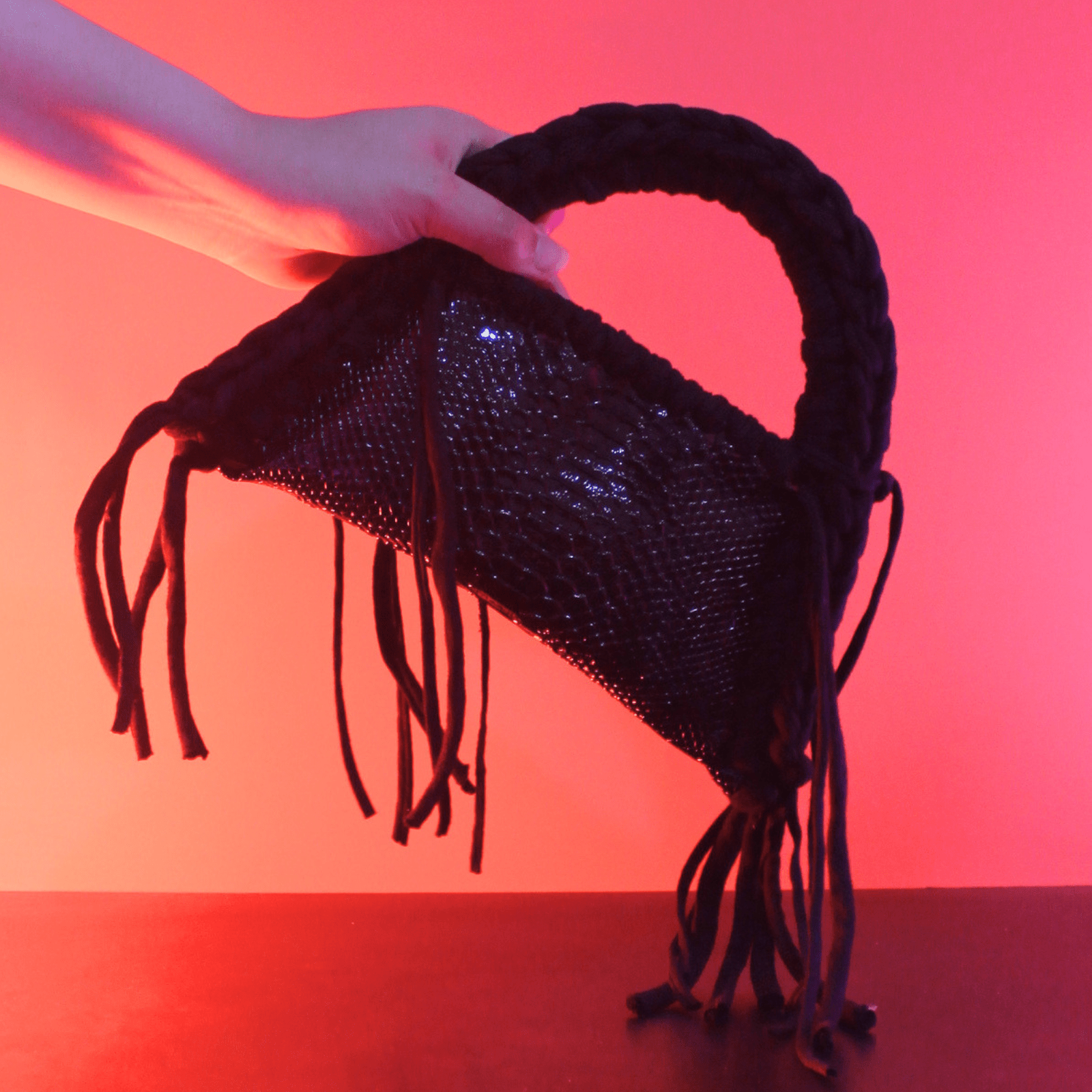 Giftaty Premium Handmade Cherry Cola Leather Bag - Giftaty