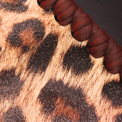Giftaty Premium Handmade Leopard Leather Bag - Giftaty