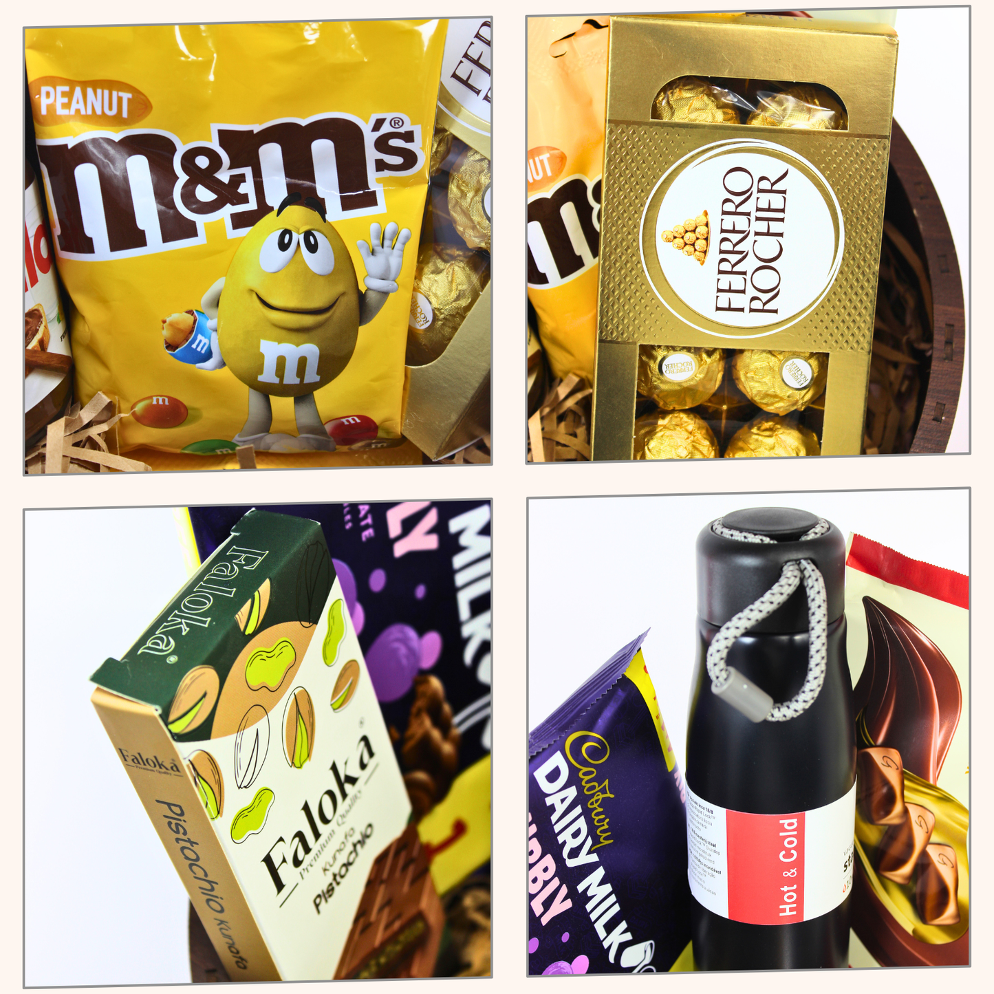 Giftaty Sweet & Cuddly Premium Gift Wooden Box with Plushies & Chocolates - Giftaty