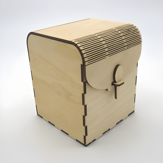 Giftaty Wooden Box with Living Hinge Lid – Personalized Gift Box - Giftaty