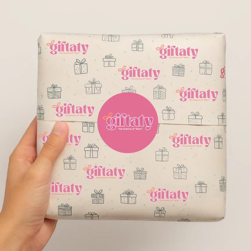 Giftaty 2 Items Personalized Gift Box – Card Holder, Key Ring