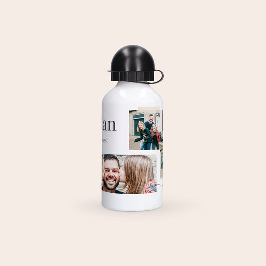 Customized 500ml aluminium water bottle gift by Giftaty, main product view