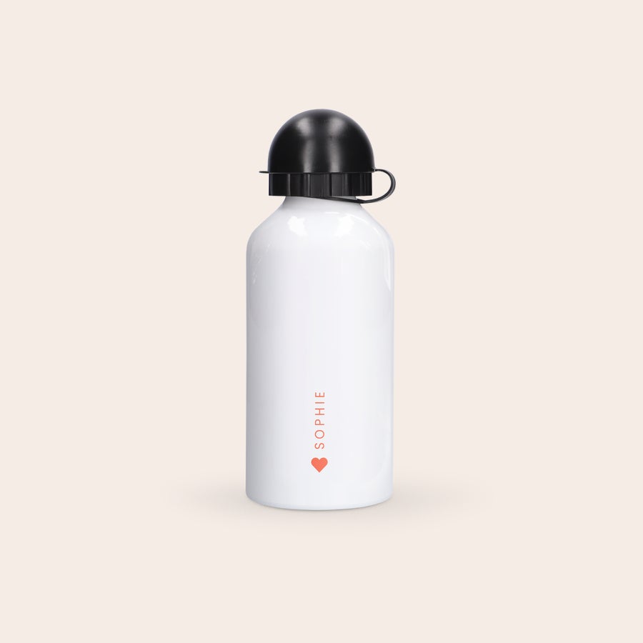 Customized 500ml aluminium water bottle gift by Giftaty, alternate view