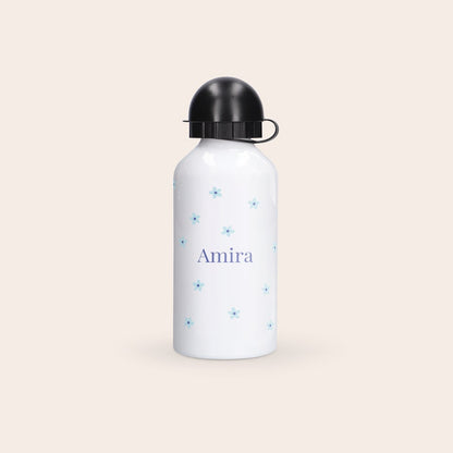 Customized 500ml aluminium water bottle gift by Giftaty, lifestyle view