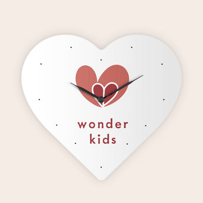 Heart shaped photo clock, another example design