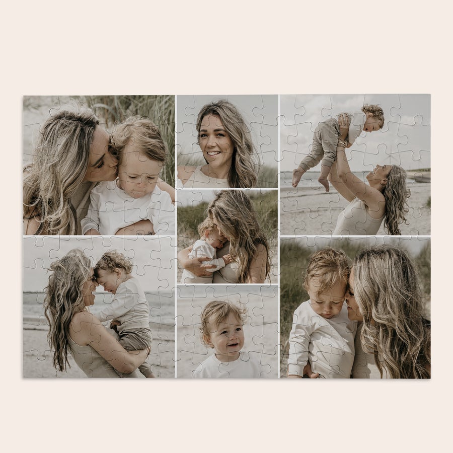 Personalized 120-piece photo jigsaw puzzle gift by Giftaty, design example