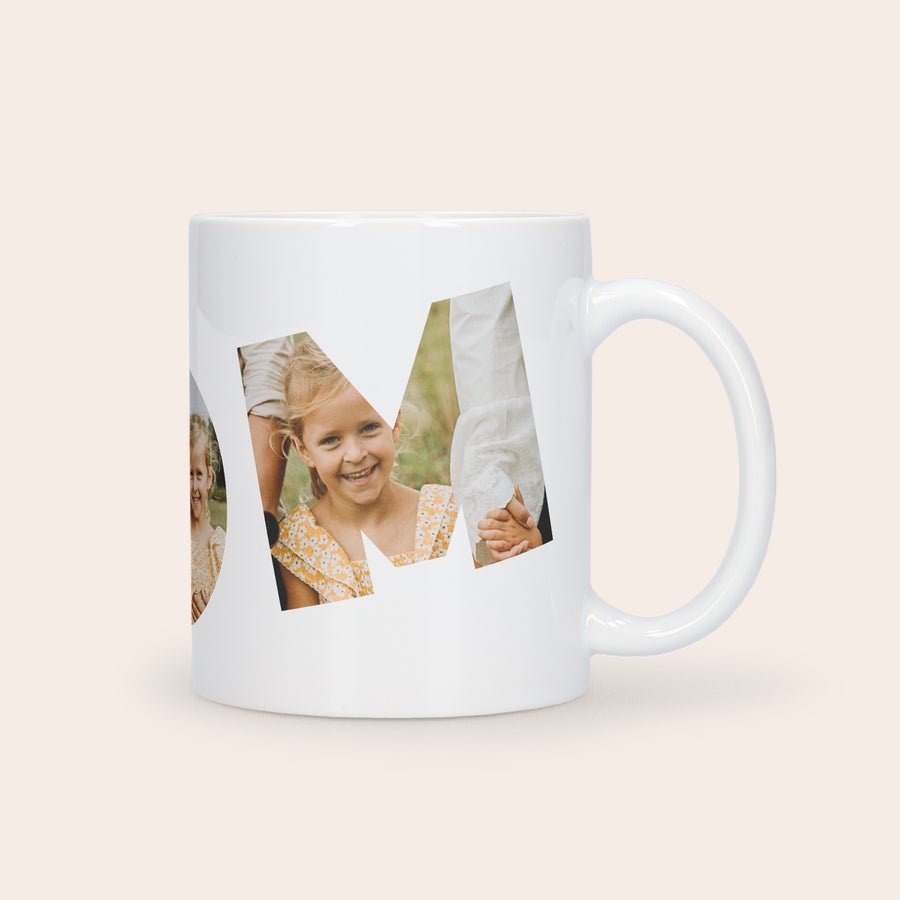 Personalized Mother's Day photo mug gift by Giftaty, design example