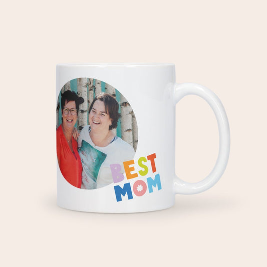 Personalized Mother's Day photo mug gift by Giftaty, main product view