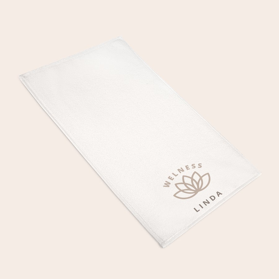 Giftaty customized photo towel shown as a personalized gift idea